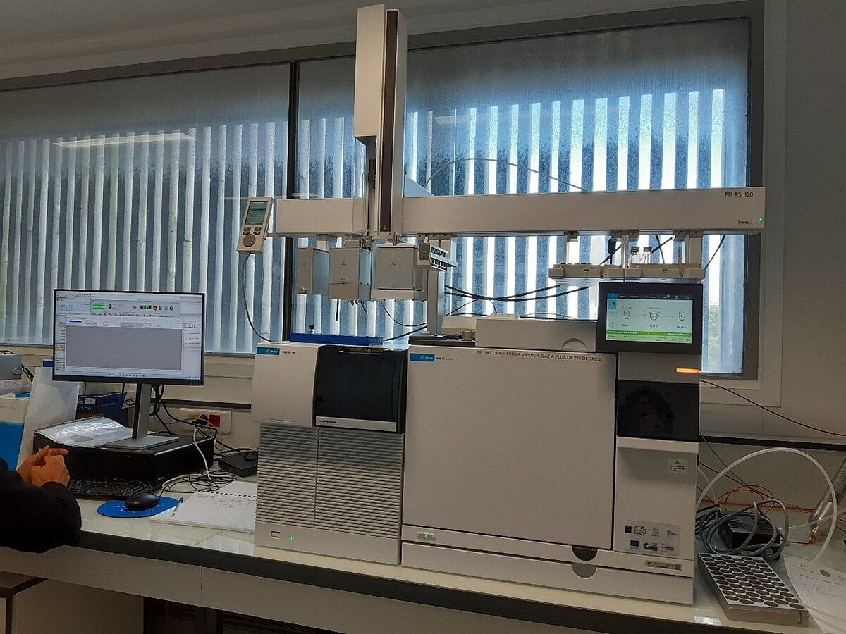 Photo de l'analyseur de biogaz