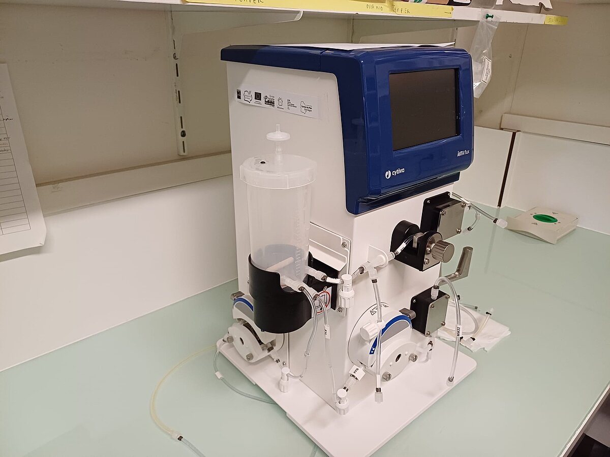 Photo de l'équipement d'éliciteur